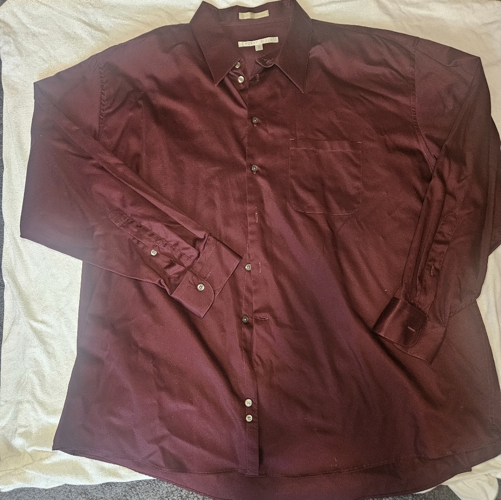 Men's Burgundy Shirt